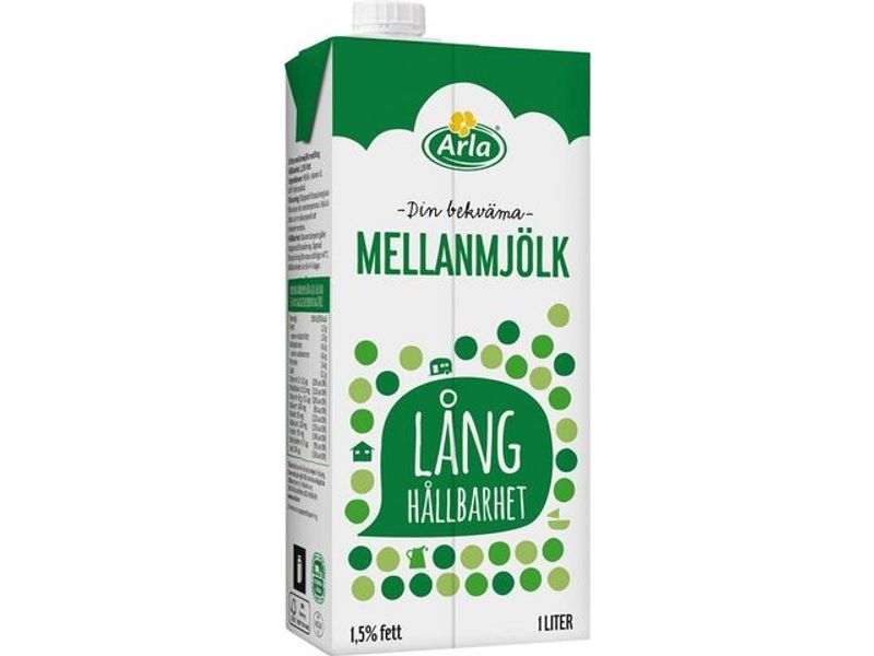 Mjölk ARLA lång hållbarhet 1L