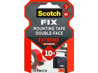 Monteringstejp SCOTCH super 1,5mx19mm