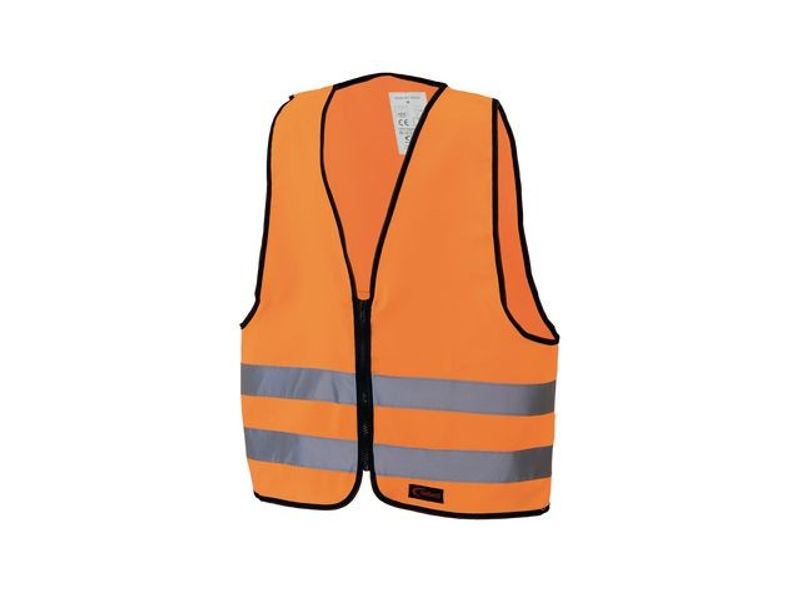 Reflexväst med dragkedja Barn-S Orange