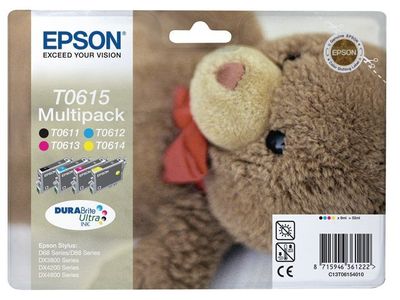 Bläckpatron EPSON C13T06154010 multipack