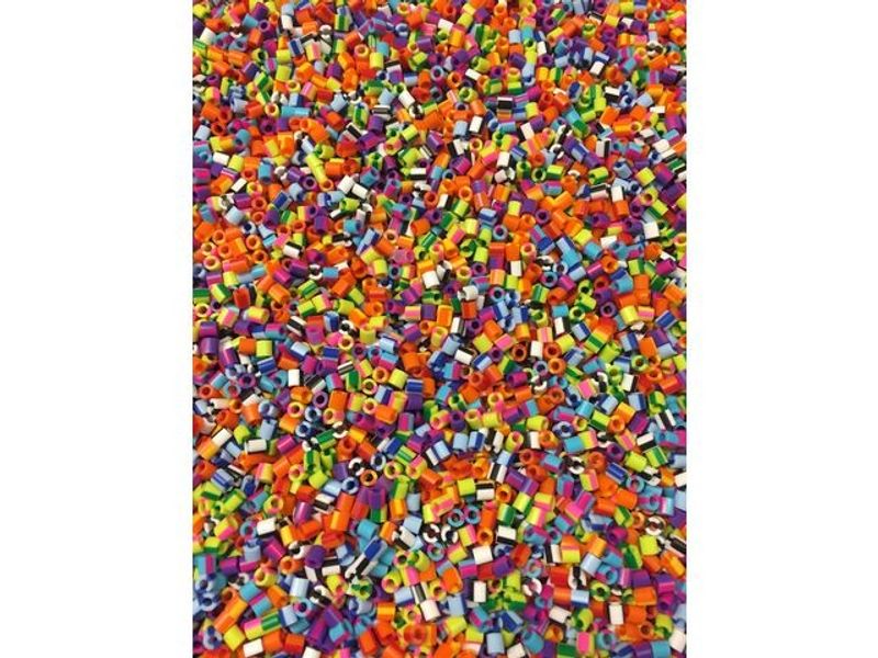 Nabbipärlor mix randiga 10000/fp