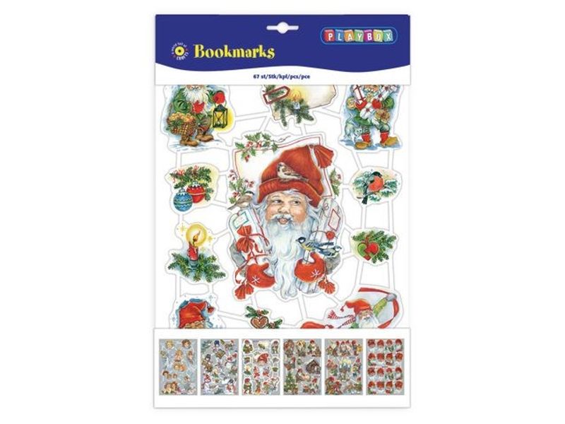 Bokmärken julmotiv 67/fp