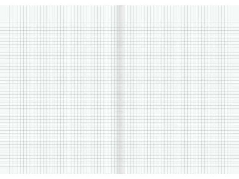 Räknehäfte A4 rutat 5x5mm mellanblå
