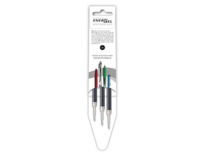 Refill PENTEL LR7 ENERGEL 0,7 svart 3/fp