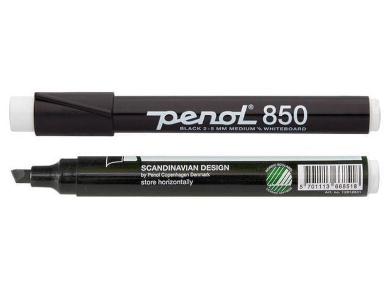 Whiteboardpenna PENOL 850 sned svart