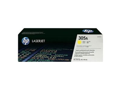 Toner HP CE412A 305A 2,6K gul