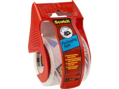 Packtejp SCOTCH 48mmx20m med disp. Klar