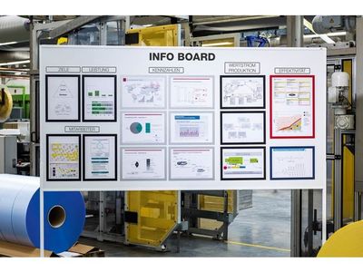 Magnetram DURAFRAME A4 silv 5/fp