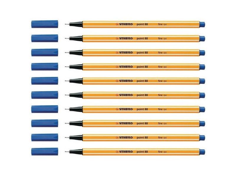Fineliner STABILO Point 88 blå