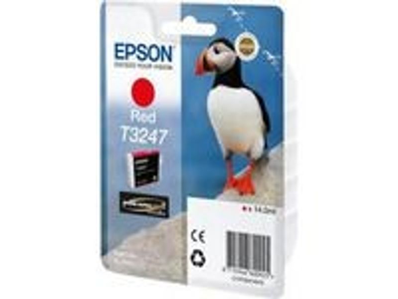 Bläckpatron EPSON C13T32474010 röd