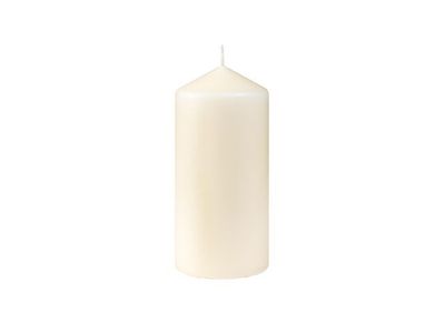 Blockljus DUNI 130x60mm vanilj 6/fp
