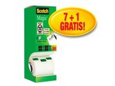 Dokumenttejp SCOTCH 810 19mmx33m 8/fp