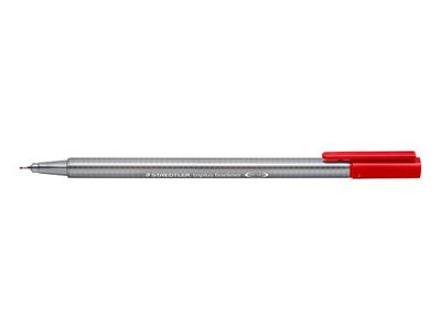 Fineliner STAEDTLER triplus röd