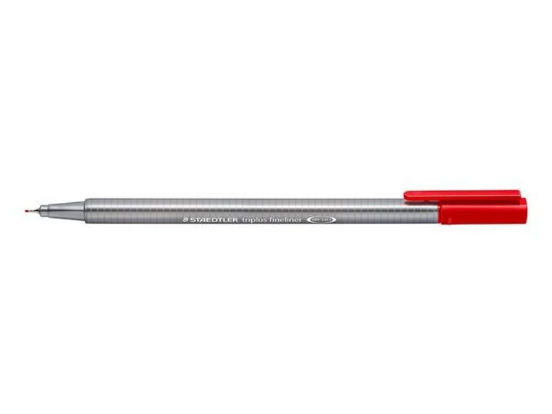 Fineliner STAEDTLER triplus röd