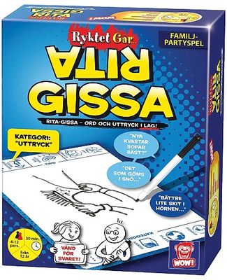 Spel Ryktet Går Rita Gissa