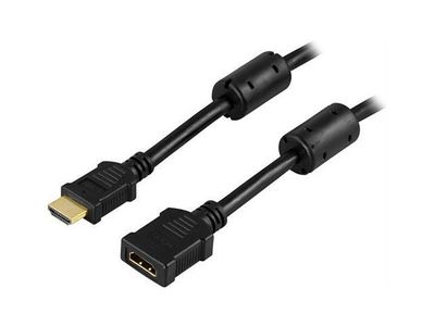 Kabel DELTACO HDMI Förlängning Ha-Ho 1m