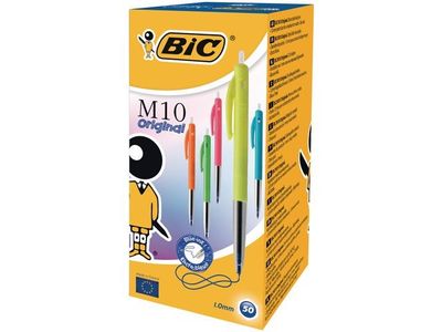 Kulpenna BIC Clic M10 Ultracolors 1,0 bl