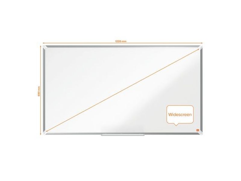 Whiteboard NOBO premium stål 55'