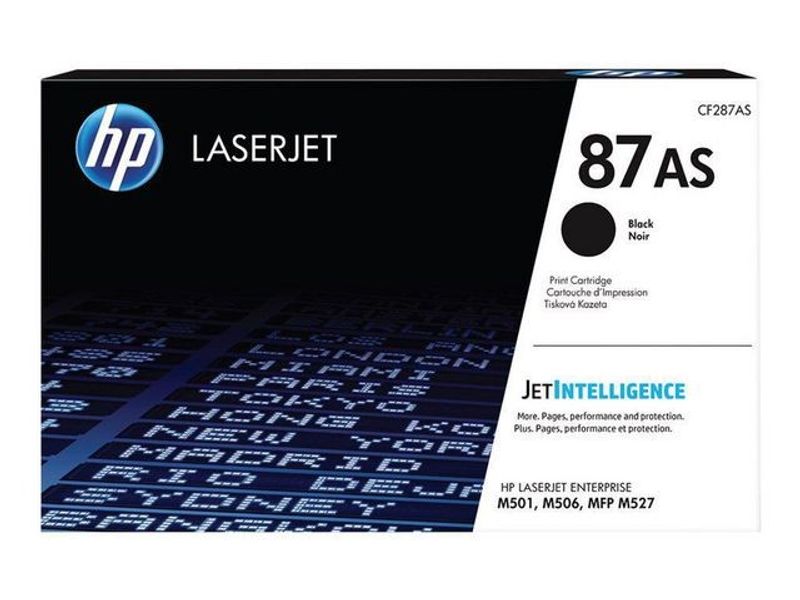 Toner HP CF287AS 87AS 6K svart