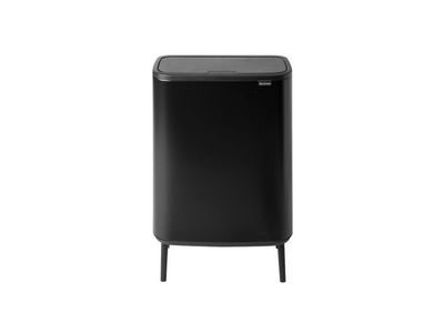 Papperskorg BRABANTIA Bo Touch 2x30L sv