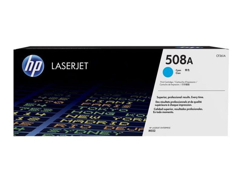 Toner HP CF361A 508A 5K cyan