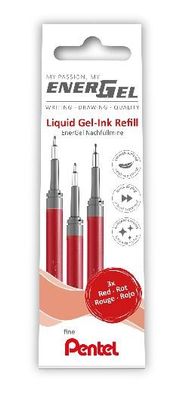 Refill Pentel LRN5-3B Energel 0,5 röd