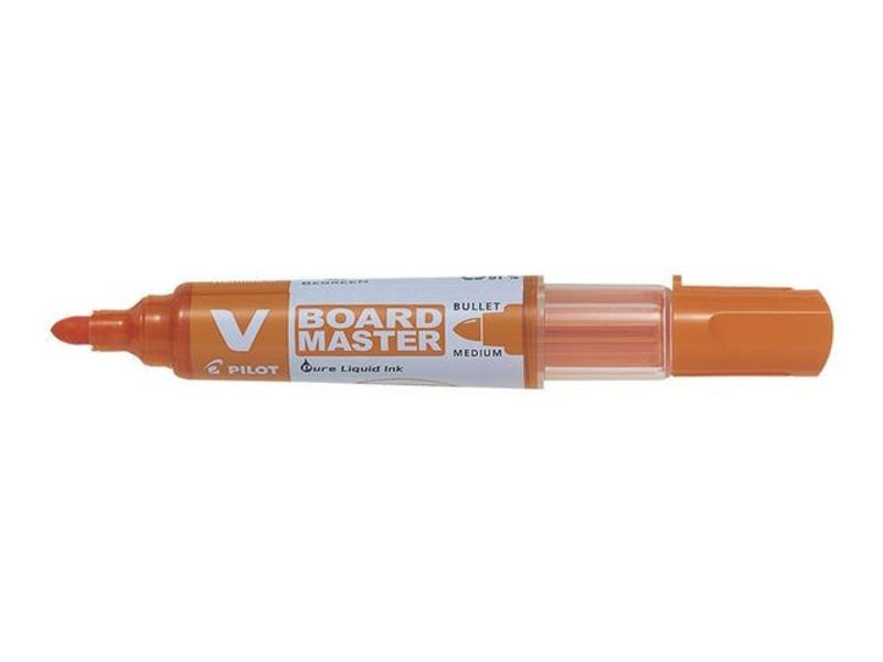 Whiteboardpenna PILOT V Board rund orang