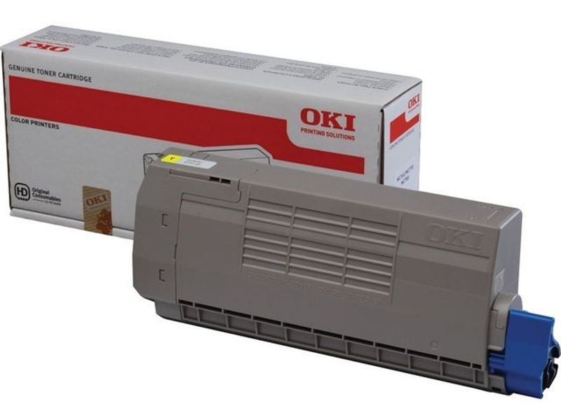 Toner OKI 45396301 6K gul