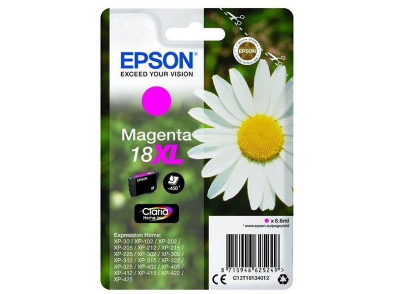 Bläckpatron EPSON C13T18134012 XL mag