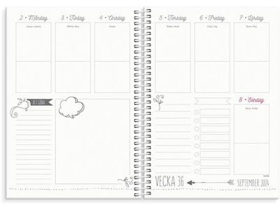 Kalender Doodle A5 24/25