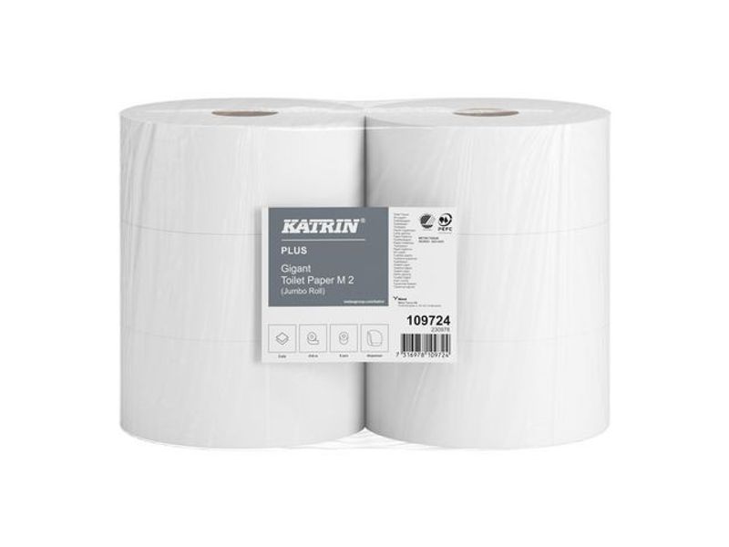 Toalettpapper Plus Gigant M 310m 6/fp