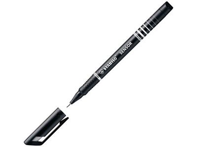 Fineliner STABILO Sensor 0.3mm svart