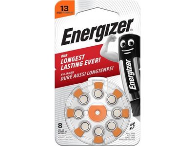 Batteri ENERGIZER hörsel 13 orange 8/fp