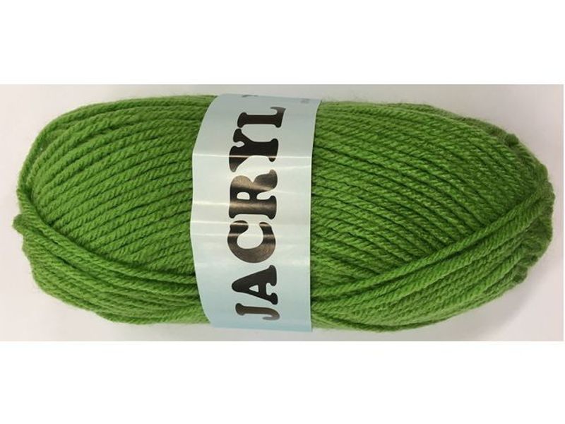 Akrylgarn 50g grön