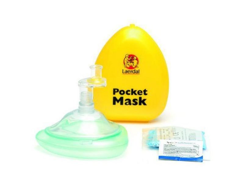 Pocketmask med ventil/filter set