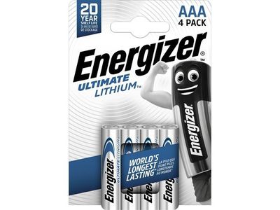 Batteri ENERGIZER Ultimate AAA 4/fp