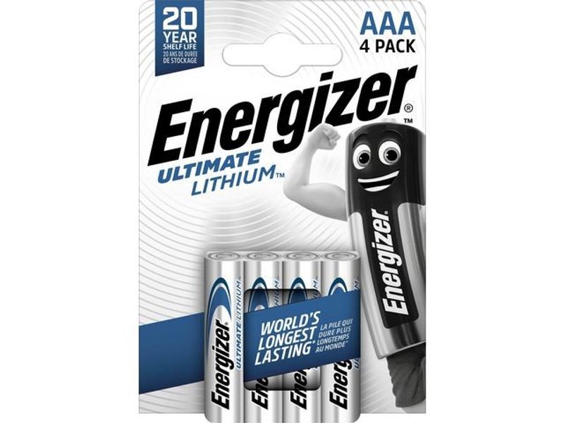 Batteri ENERGIZER Ultimate AAA 4/fp