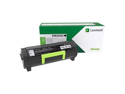 Toner LEXMARK 51B2000 2,5K svart