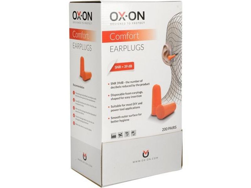 Öronpropp OX-ON Comfort 200 par/fp