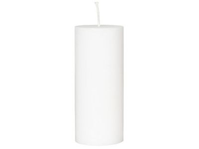 Blockljus 140x60mm vit