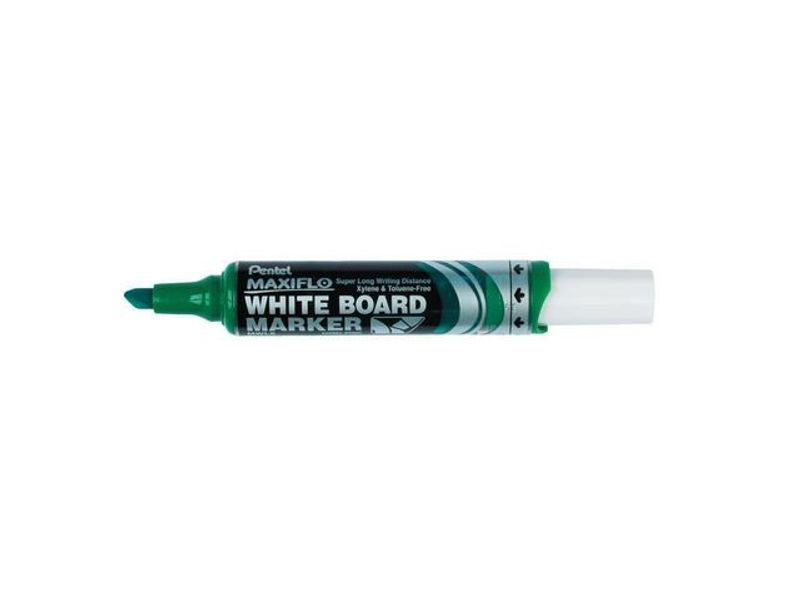 Whiteboardpenna PENTEL Maxiflo sned grön