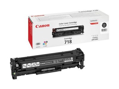 Toner CANON 2662B002 718BK 3,4K svart