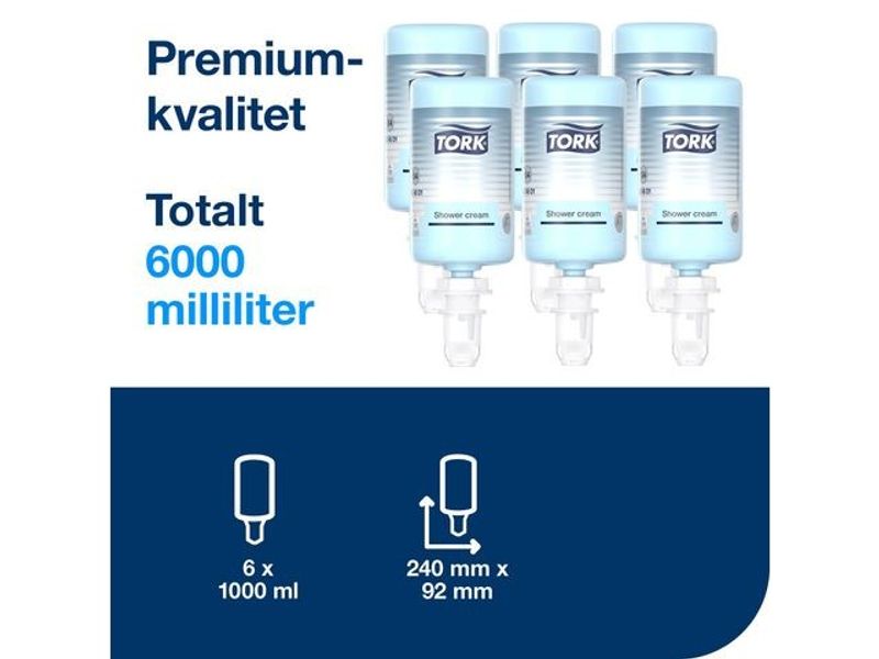 Duschtvål TORK S4 Unisexdoft 1L