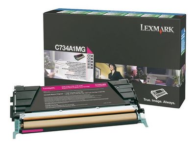 Toner LEXMARK C734A1MG 6K magenta