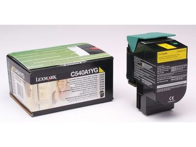 Toner LEXMARK C540A1YG 1K gul