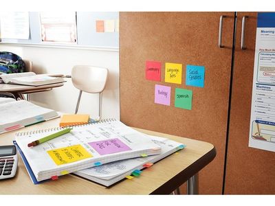 Notes POST-IT SS 76x127mm neongul