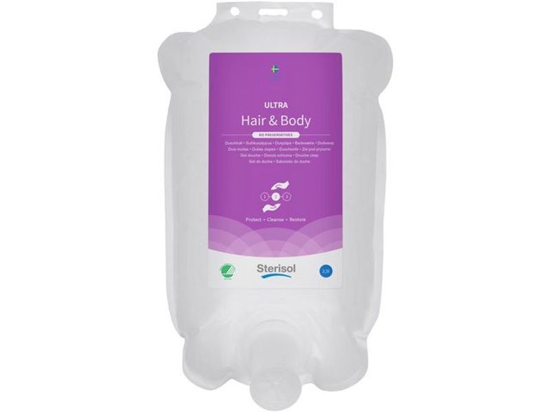 Duschtvål STERISOL Ultra H&B 2,5L 2/fp