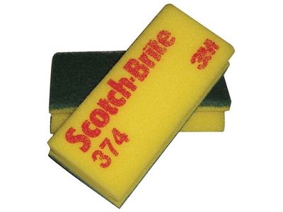 Rengöringssvamp SCOTCHBRITE 7x15cm grön