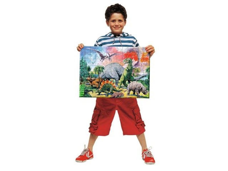Pussel Dinosaurier 100 bitar