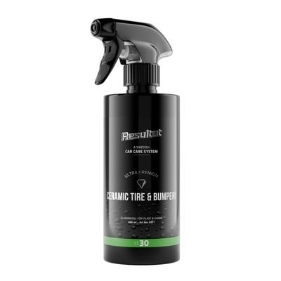 Keramiskt vinyl- & däckglans - RESULTAT CC30 - Ceramic Tire & Bumper Shine 500ml